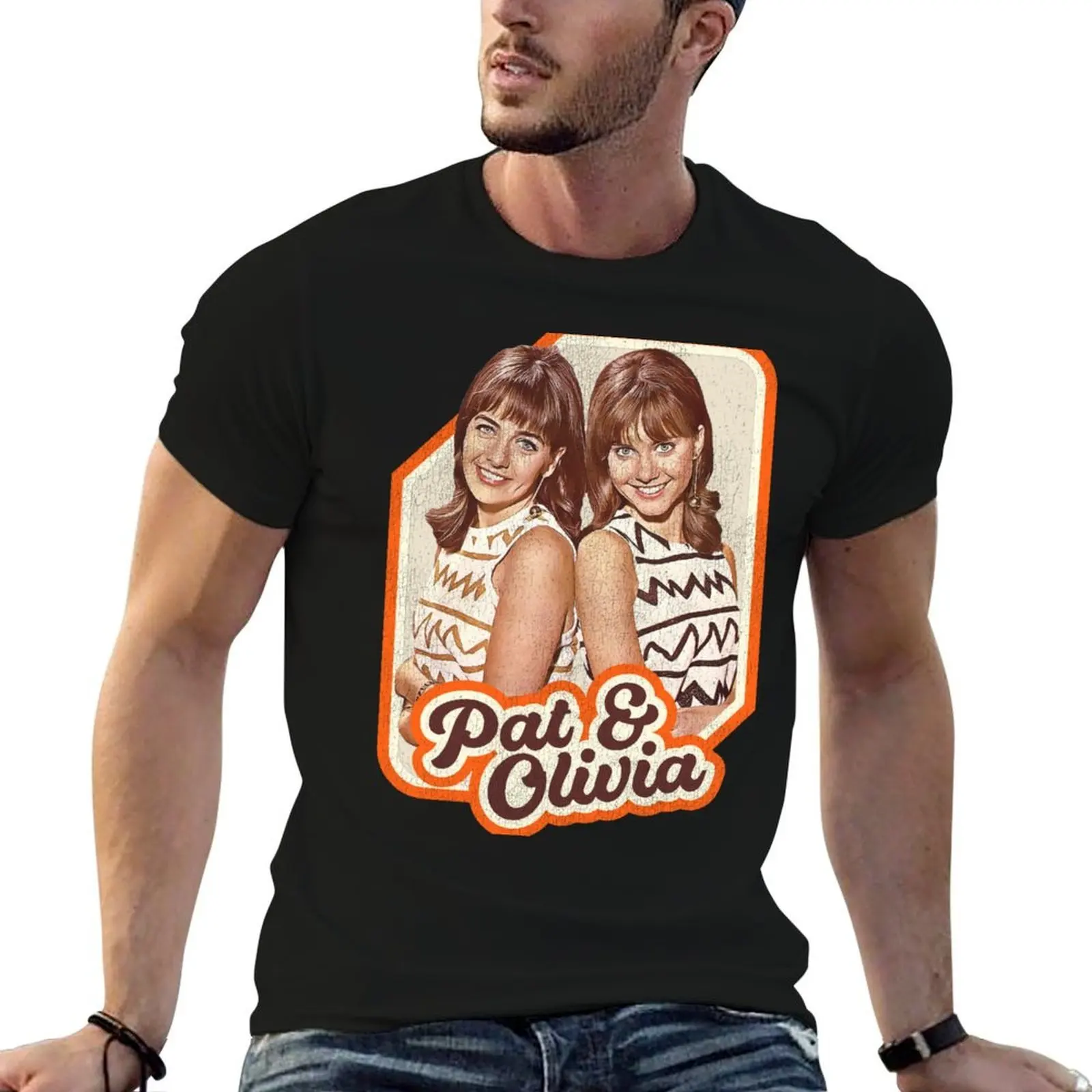 Pat and Olivia T-Shirt Basic Lightweight Short Sleeve Tee