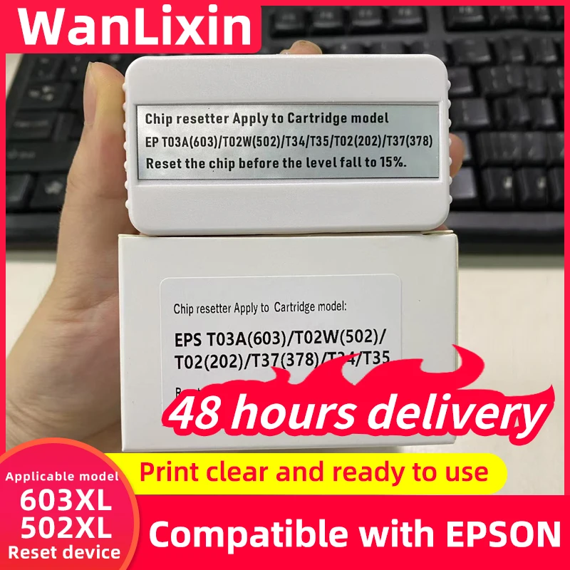 

Устройство сброса чипа картриджа 603 для Epson WF-2820 WF-2840 WF-2845F WF-2870 XP-2150 XP-2155 XP-3150 XP-3155 XP-4150 XP-4155