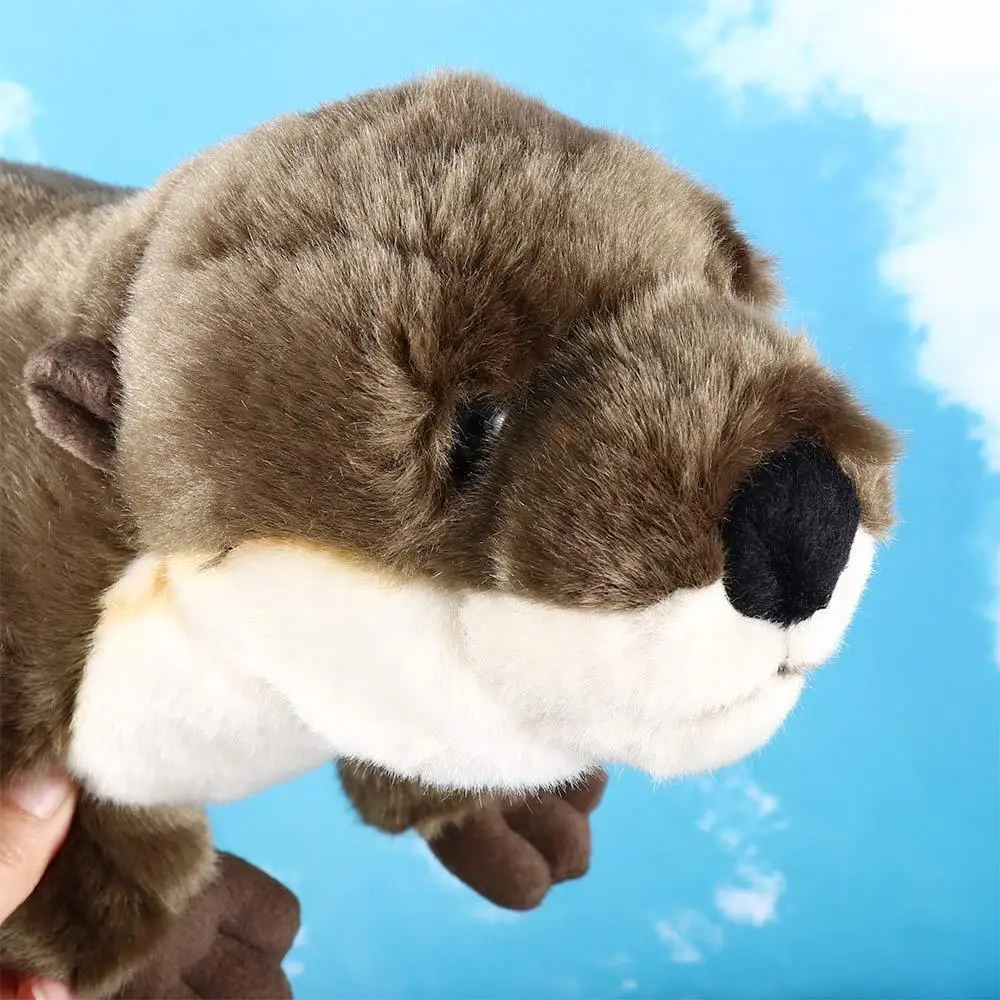 Birthday Kids Toy Cute Lifelike 46cm Animal Plush Toy Otter Stuffed Dolls Otter Plush Toy Stuffed Animal Simulation Otter