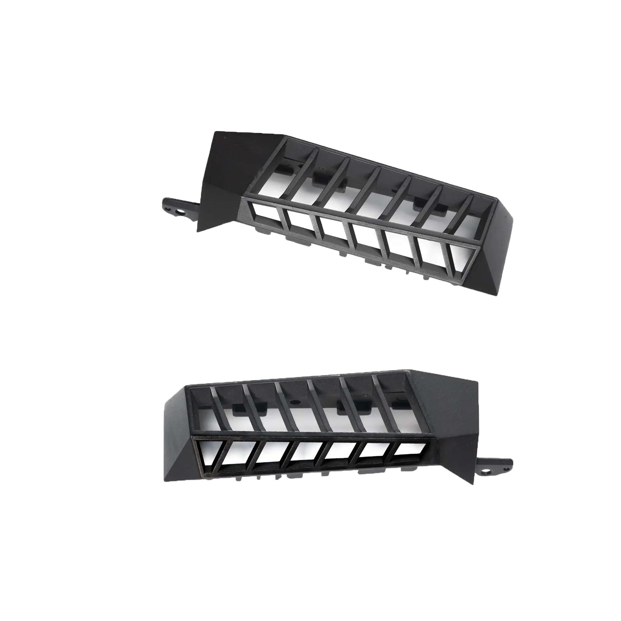 New Air Outlet For HP OMEN 15-DC TPN-Q211 15-dc1055TX Left/Right Heat Sink Laptop Parts Cooling Port Replacement A Pair of Black