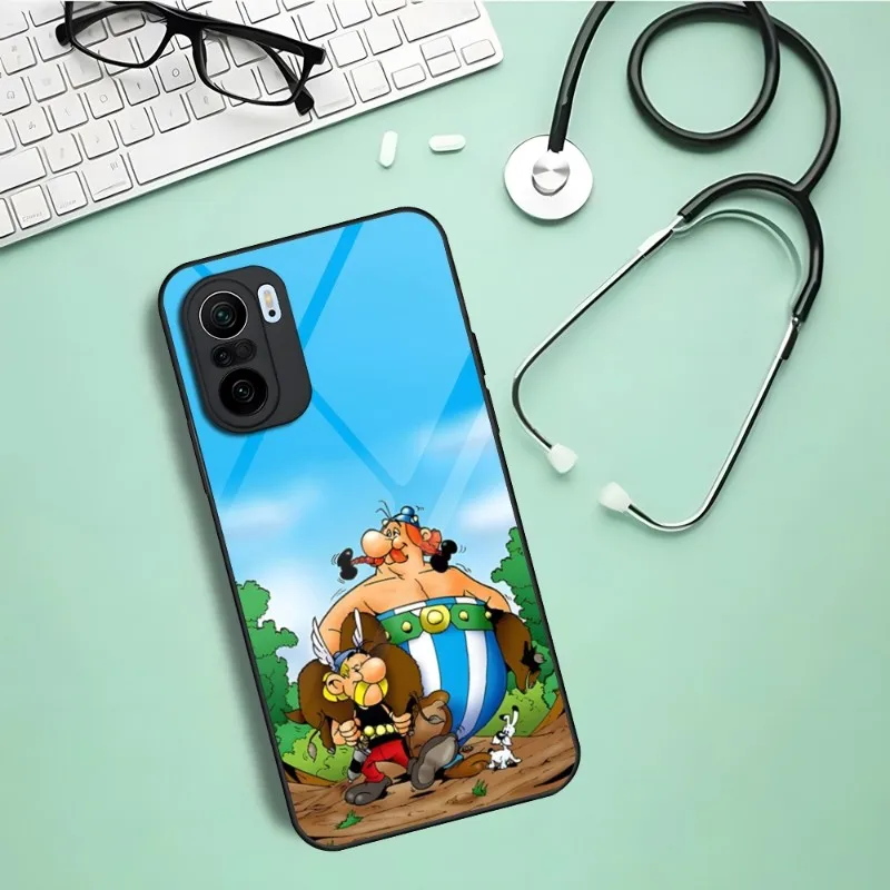 Asterix And Obelix Phone Case For Xiaomi 13 10 10T 11T 11i Redmi Note 11 8 9 11S Pro Poco M4 F3 X3 Glass Design Back Cover