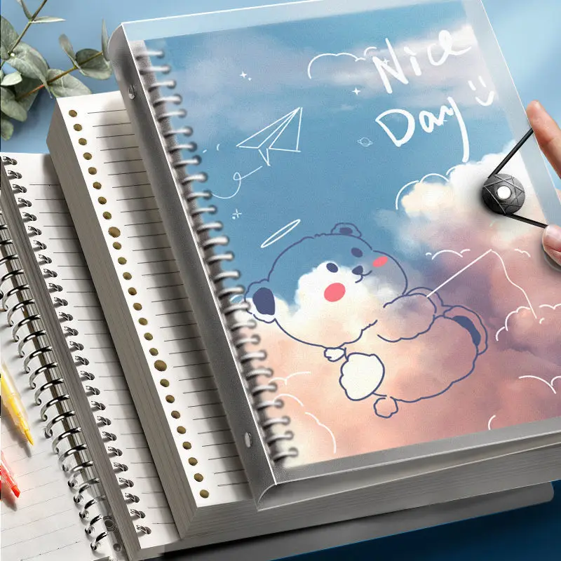 

A5 B5 Clouds Note Book Loose Leaf Inner Core Notebook Diary Plan Binder Office School Supplies Ring Binder Planner Accessories