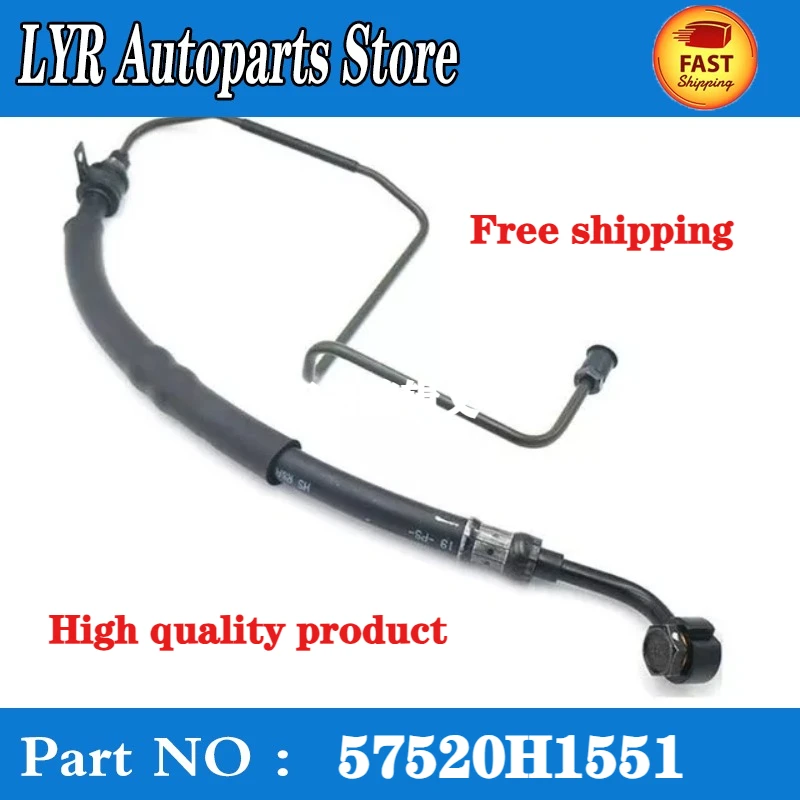 

High quality STEERING PRESSURE HOSE FOR HYUNDAI TERRACAN 2.9 57520-H1551 57520H1551 car accessories