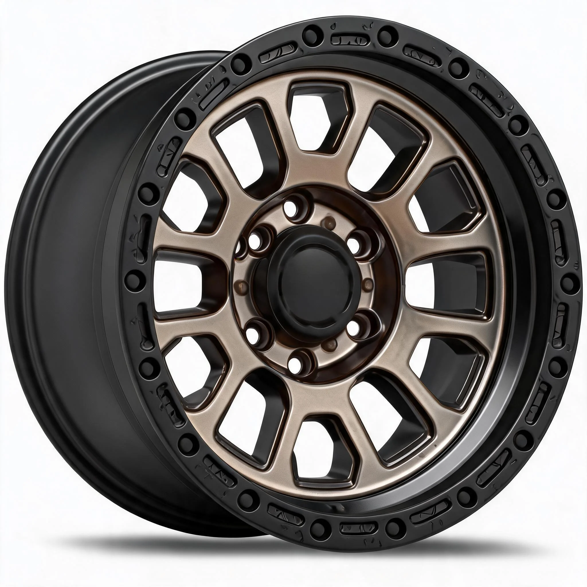 Hot-selling Five Spoke Design Flow Formed Car Wheel Multispec Size Aluminum Rim 5X127 6X139.7 6X114.3 Auto Replacement Part