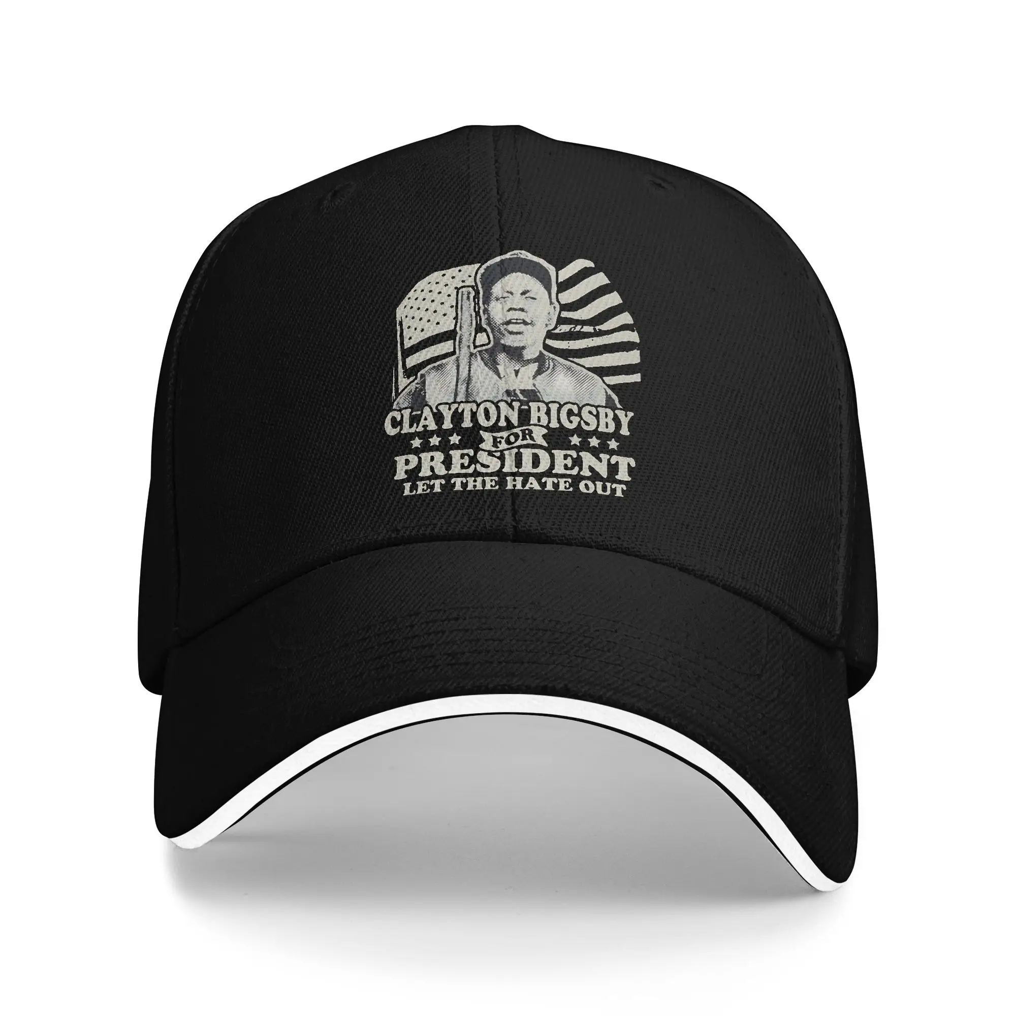 Clayton Bigsby  For President  Baseball Caps Hip Hop  Sandwich Caps Unisex Adjustable Dad Hat Sport