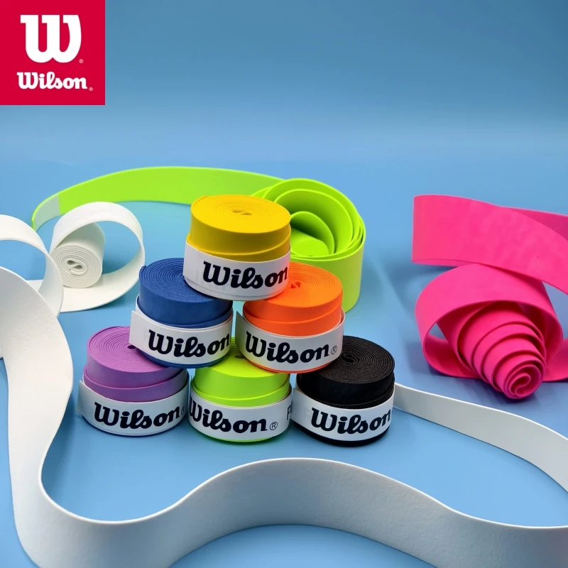 24/8PCS Wilson original tennis pullover PU tennis racket sweat band absorption grip badminton racket handle tennis racket grip