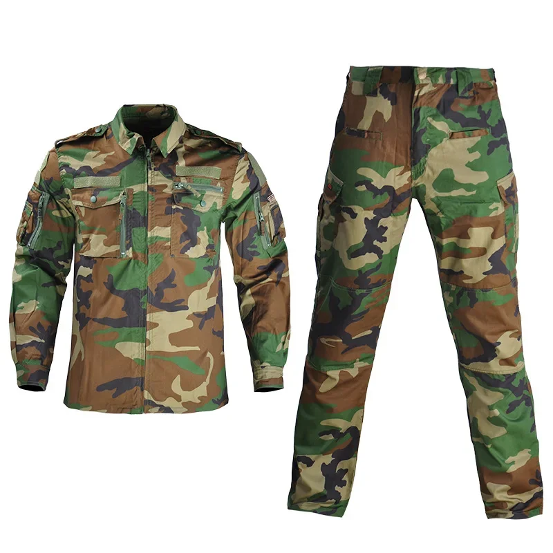 Military Uniform Tactical Uniform Sets Summer Thin Men's Sets Breathable Training Clothes Hunting Gear Outdoor Combat Uniforms