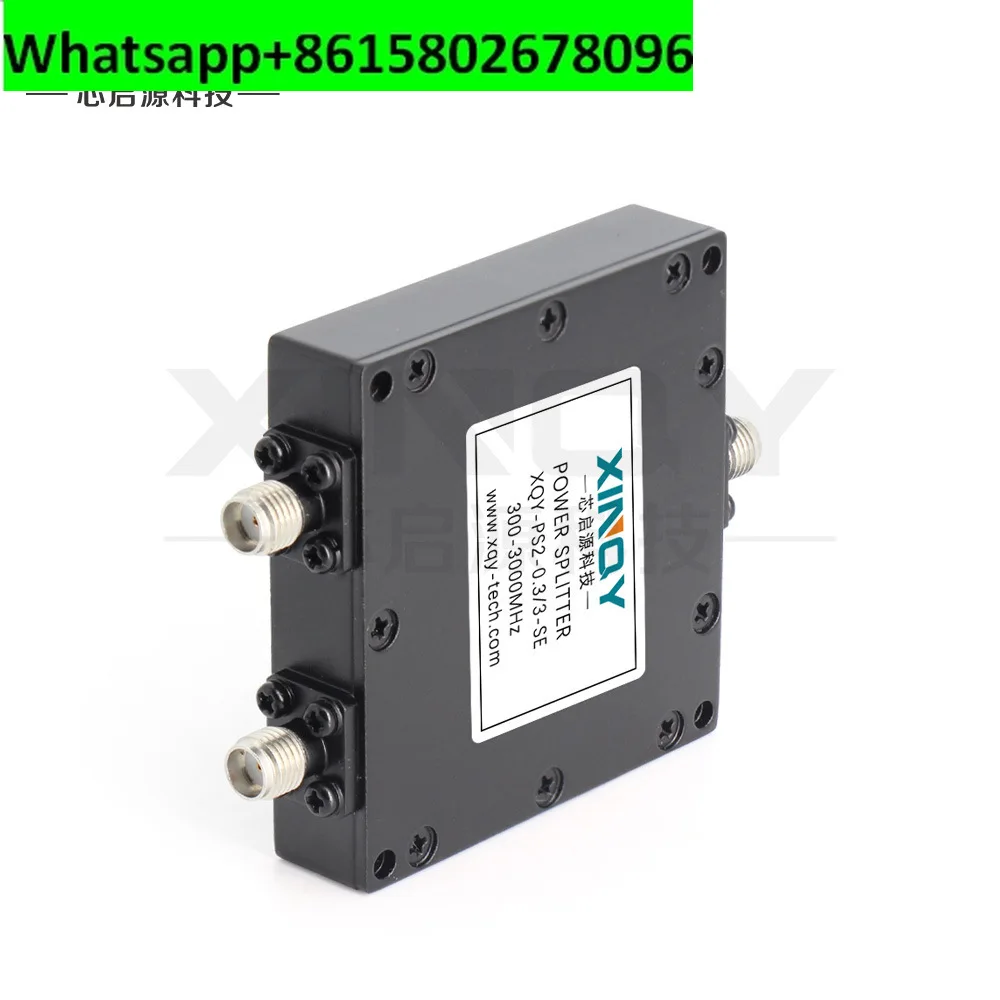 XQY-PS2-0.3/3-SE SMA Microstrip Power Divider 0.3-3G Combiner One to Two Power Divider 300-3000MHz