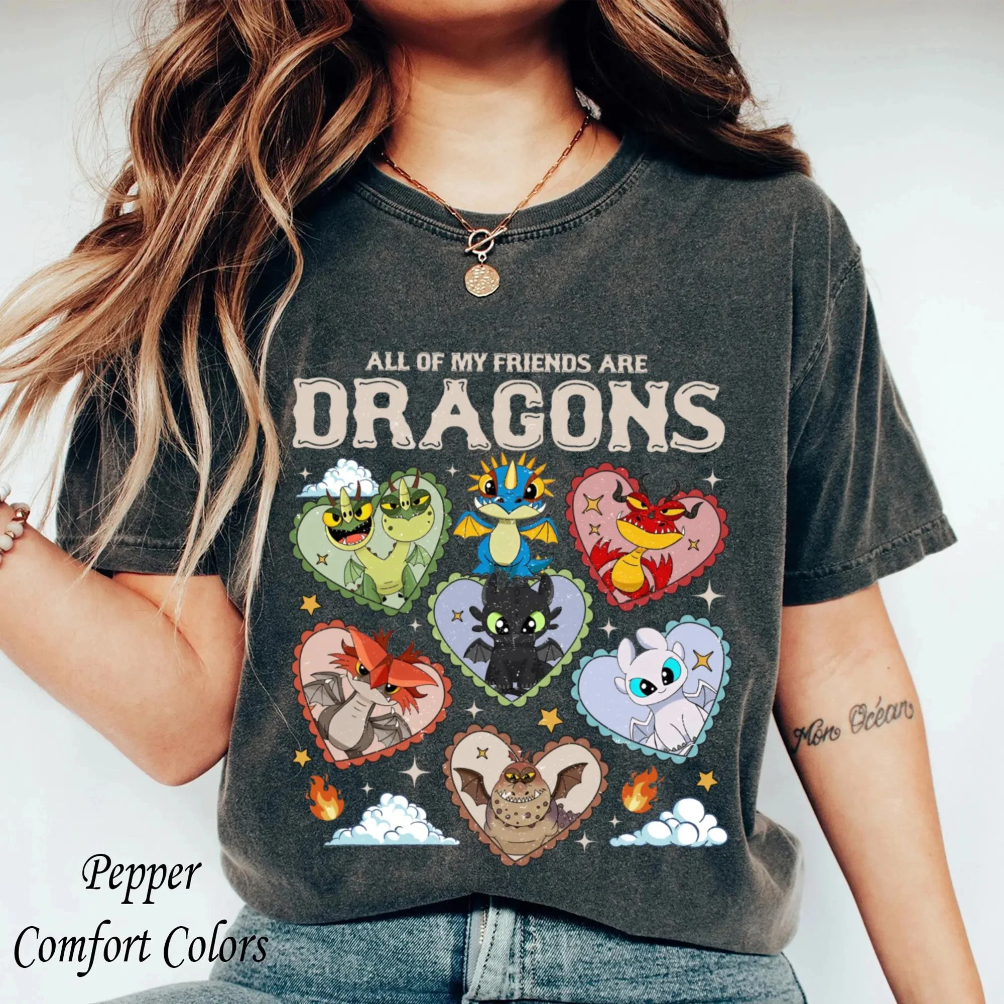 قميص ديزني كيفية تدريب قميص التنين الخاص بك، قميص رحلة عائلية لمحبي التنين ديزني، قميص غضب بدون أسنان، قميص ديزني لاند المطابق