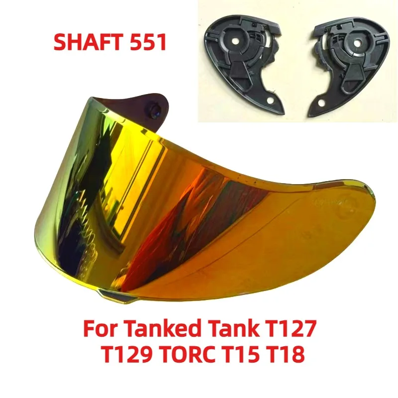 SHAFT 551 Helmet Lens Suitable for Tanked Tank T127 T129 TORC T15 T18 Helmet