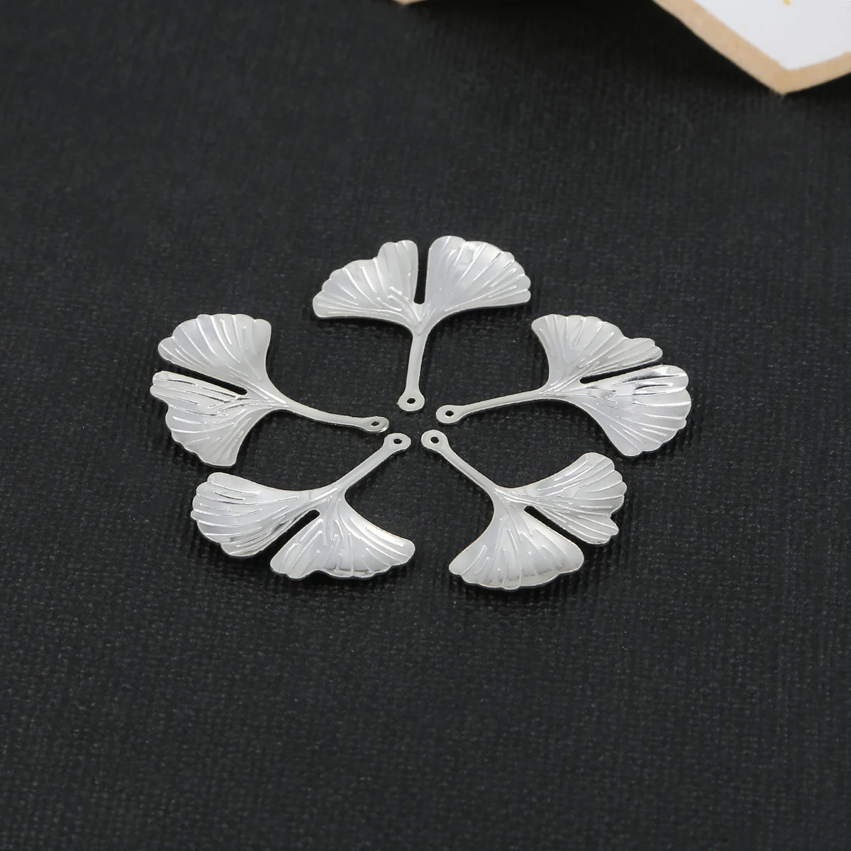 

10-20PCS Leaf Charms Earrings Beads Gold silver Color Plated Brass Tree Pendants DIY Jewelry Findings Accessories Wholesale
