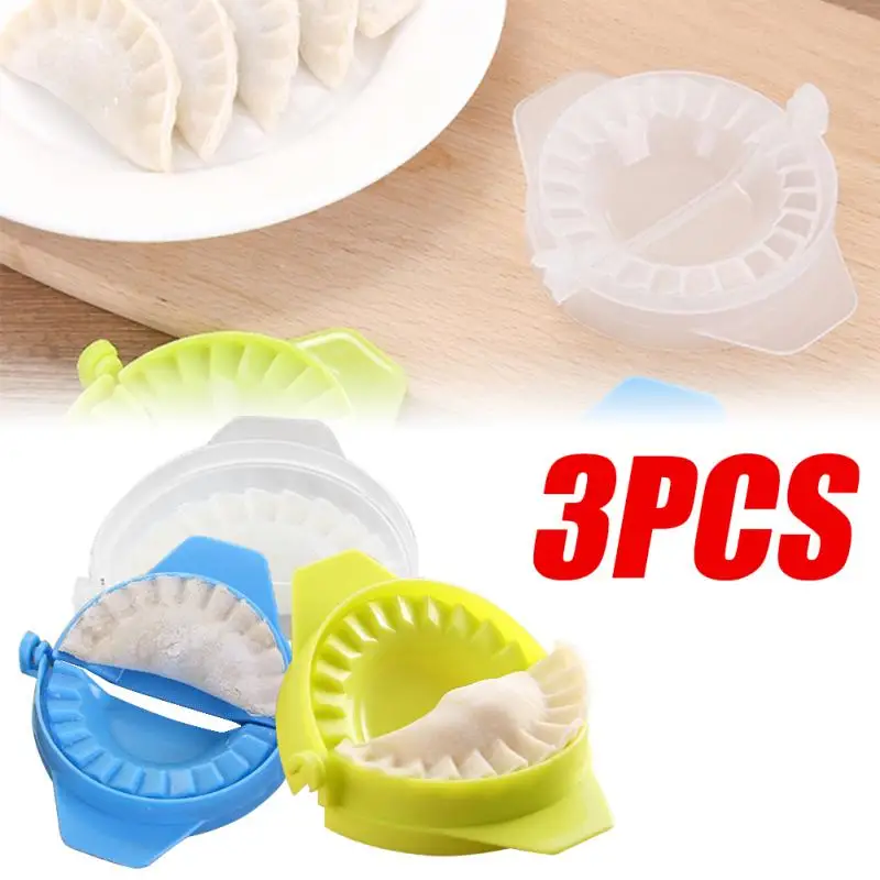 Dumpling Maker DIY Kit Wrapper Presser Manual Labor-Saving Ravioli Empanadas Dough SKin Molder Machine Portable Kitchen Tool