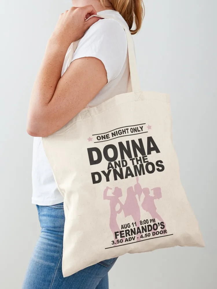 Donna and the Dynamos (4) Tote Bag Canvas shoulder bag Women's bags shopping bag