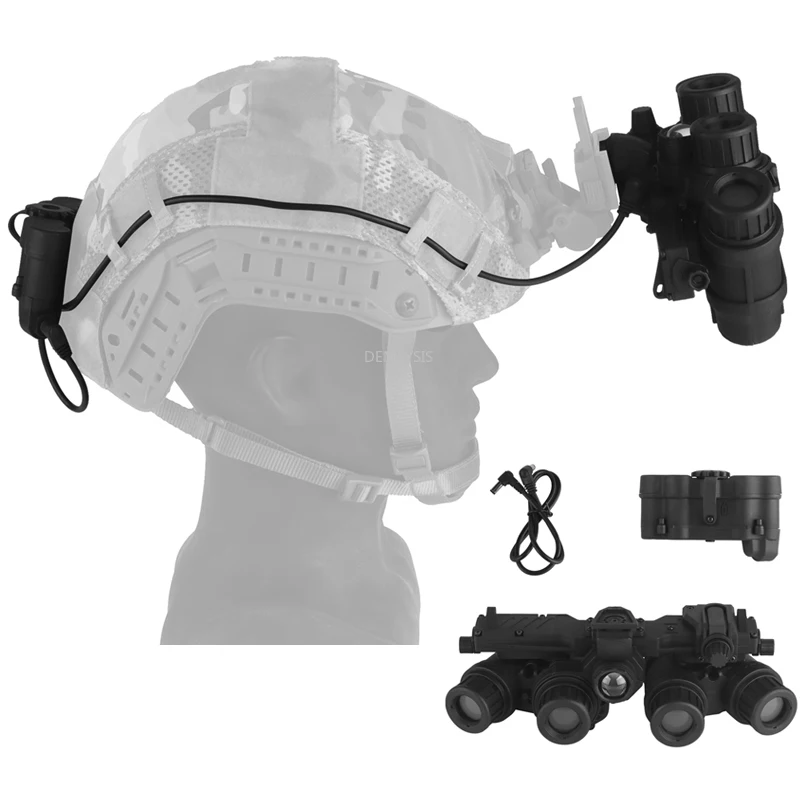 GPNVG 18 Gafas Visión Nocturna Simuladas NVG Dummy – Casco Airsoft - imagen 4