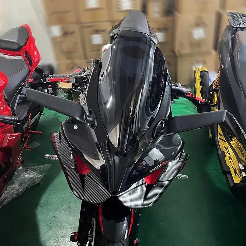 FOR QJMOTOR SRK800 SRK550 SRK450 SRK600 SRK 800 600 550 450 600RS Adjustable Rotate Sports Winglets Wing Stealth Mirrors