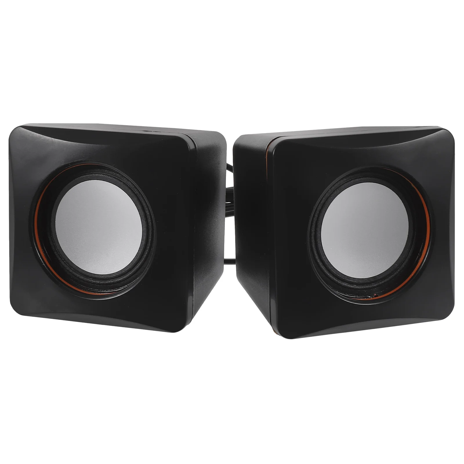 1 Paar Laptop-Desktop-Computer, Mini-Audio, USB, kabelgebunden, Mini-Lautsprecher, Multimedia-Subwoofer, USB-Kabel, Mini-Audio-Desktop-Lautsprecher