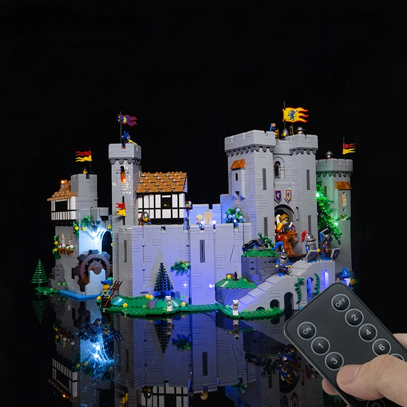 

Not Included Building Blocks LED Light Kit For Lion Knights' Castle 10305 DIY Toys Gift Only Lighting Set