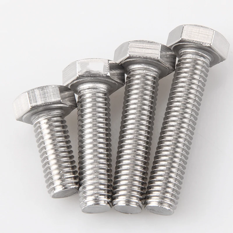 304 Stainless Steel 3/16 1/4 5/16 3/8 1/2 5/8 UNC Outer Hexagon Socket Head Cap Screws External Hex Screw