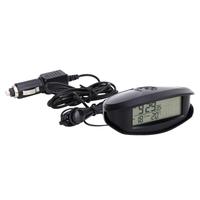 LED Digital Car Thermometer Voltage Meter Luminous Clock Tester Detector LED Monitor Backlight with Frost Alarm