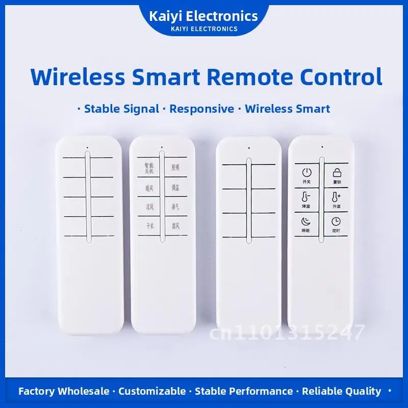 

Wireless Remote Control 2.4G RF RF433 Infrared 6-Key 8-Key Double Color Temperature Lamp Control Smart Home Remote