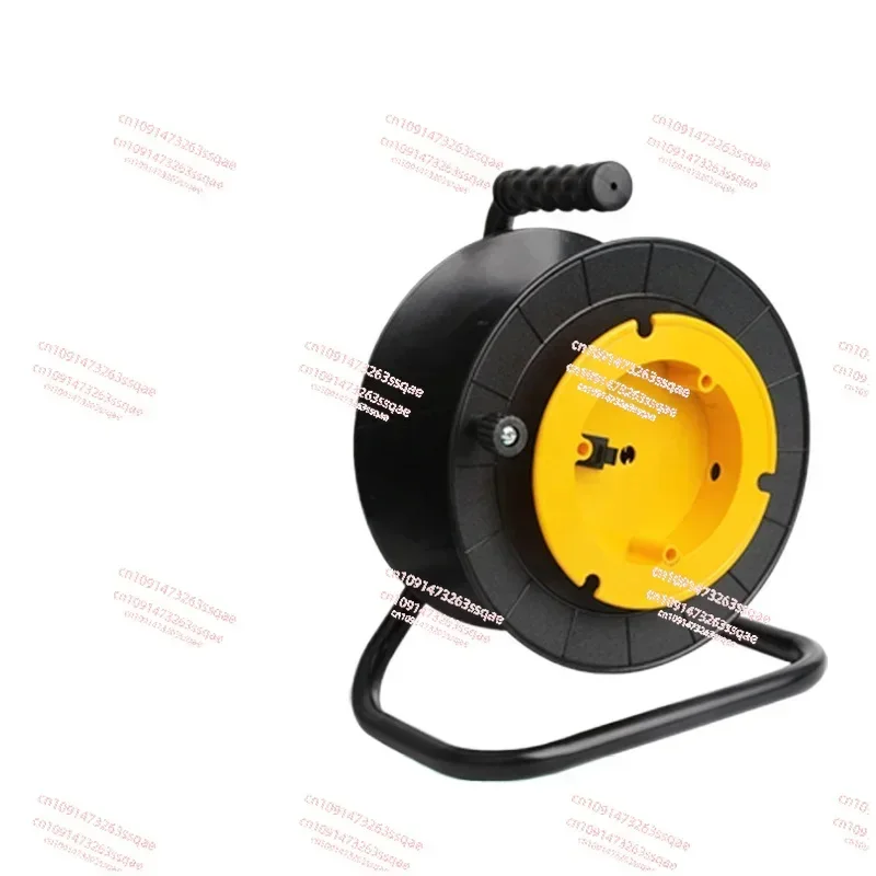 S-260A Manual Cable Winding Reel Optical Mobile Fiber Power Signal Line Small Empty Disk Plastic Light Strip Receive Put Winder