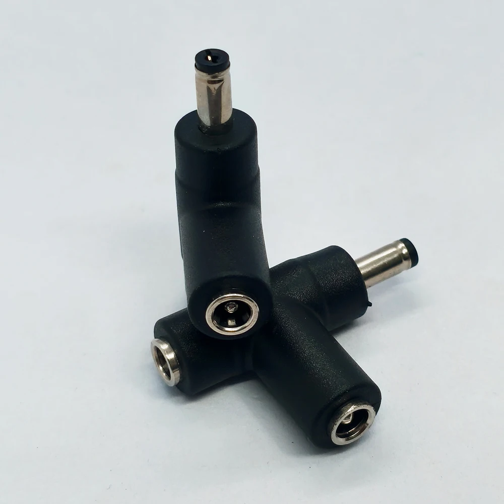 1 Stück 5,5 * 2,1 mm Buchse auf 5,5 * 2,1 mm Stecker, 5,5 * 2,5 mm Buchse auf 5,5 * 2,5 mm Stecker DC-Stromanschlussadapter für Laptop – Detail 3