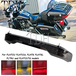 Motorcycle Rear Tour-Pak King Brake Stop Tour Pack LED Brake Turn Signal Light Tail Lamp For Harley Touring Road Glide Limited