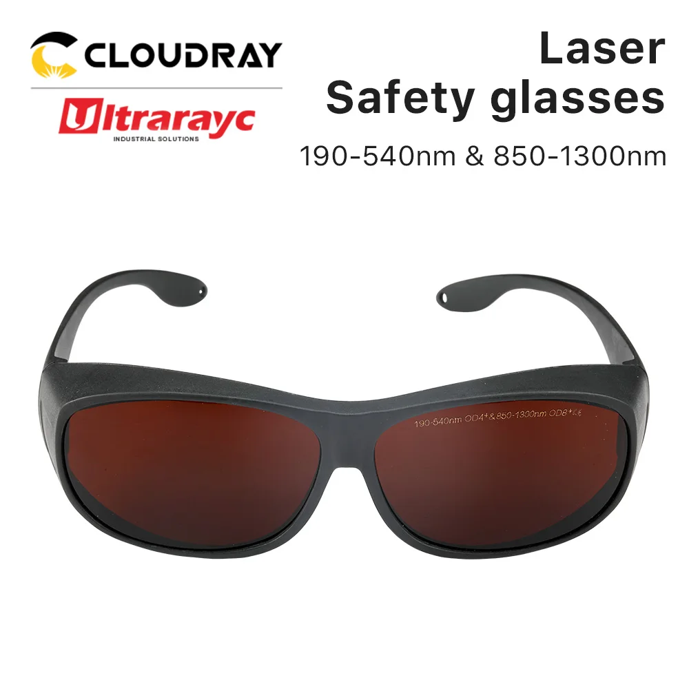 Ultrarayc-Lunettes de sécurité laser infrarouge UV et vert, Hong4 et Hong8 +, lunettes de protection, lunettes de protection pour YAG DPSS, fibre laser