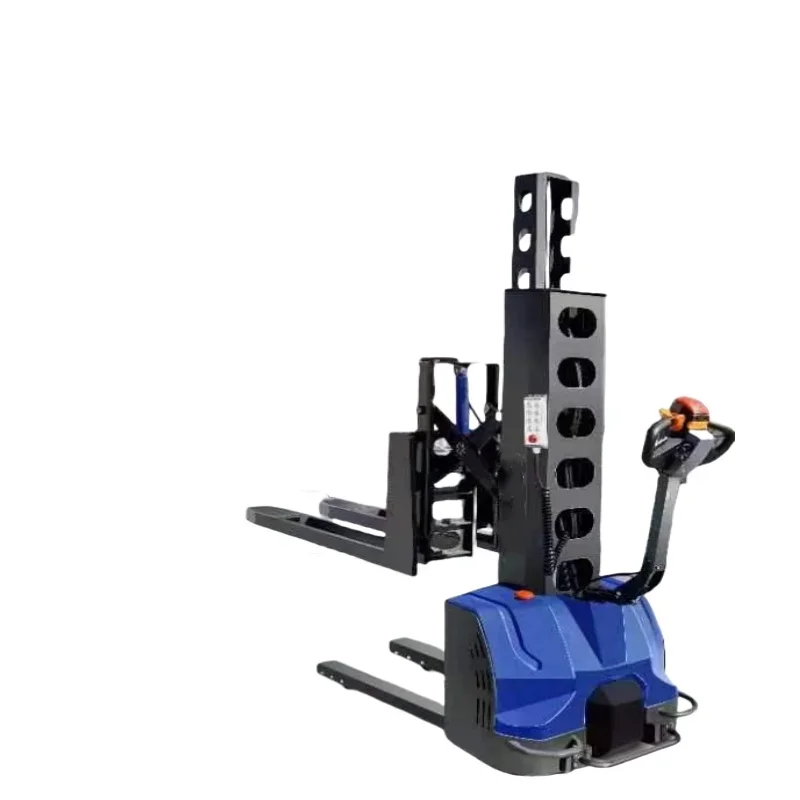 1.5T Electric Self-Lifting Automatic Truck Mounted Forklift New Condition Pump Engine Core Restaurant Industries Pallet Climbing