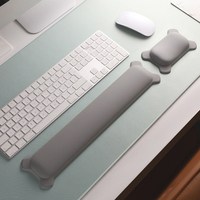 1pcs Mousepad Silicone Wrist Rest Support For Mouse Pad Computer Laptop Arm Rest For Desk Ergonomic Keyboard Pad Mouse Mat