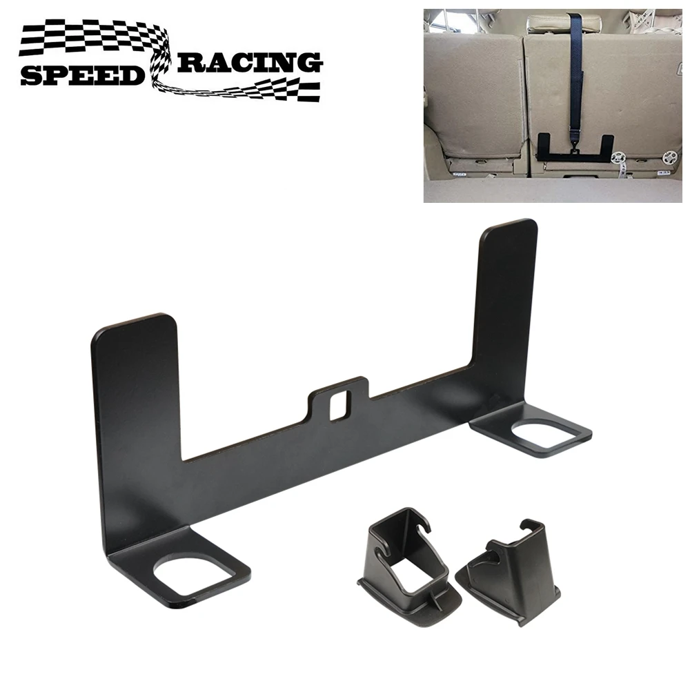 Soporte de montaje de interfaz de pestillo de asiento de coche para ISOFIX, Kit de montaje de anclaje de sujeción de asiento de seguridad para niños, conector de cinturón