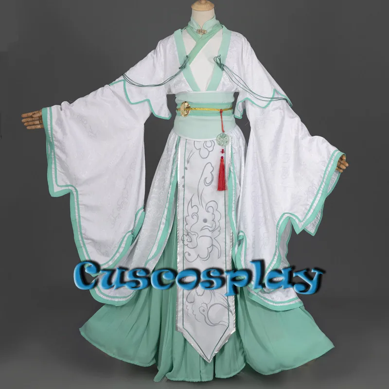 Anime Villain Self-rescue System Shen Qingqiu Cosplay Costume Tian Guan Ci Fu Shi Qingxuan Costumes Hanfu Christmas Outfits