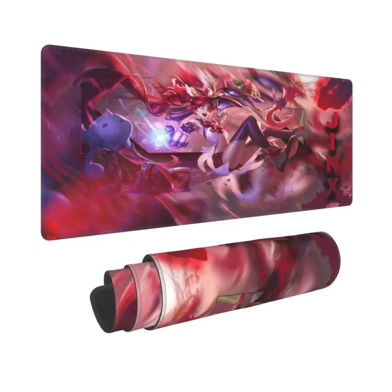 

PC Laptop Gamer Mousepad High Quality League of Legends Anime Antislip Mat Keyboard DeskMat For Overwatch Kawaii Girls Table Mat