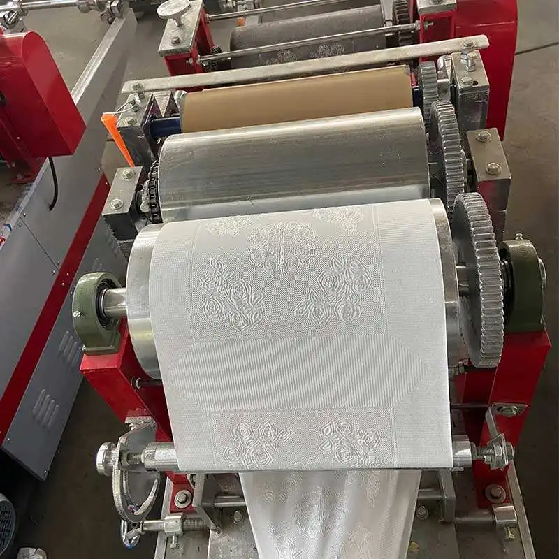 High Efficiency Fully Automatic Napkin Paper Machine Industrial Paper Napkin Production Line