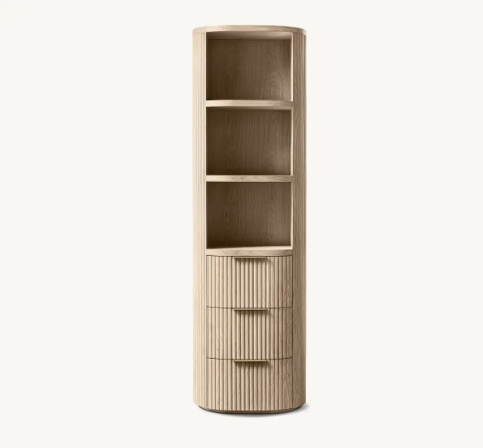 # American Style Bathroom Furniture Customize Contemporary Oak Wood Bathroom Cabinet