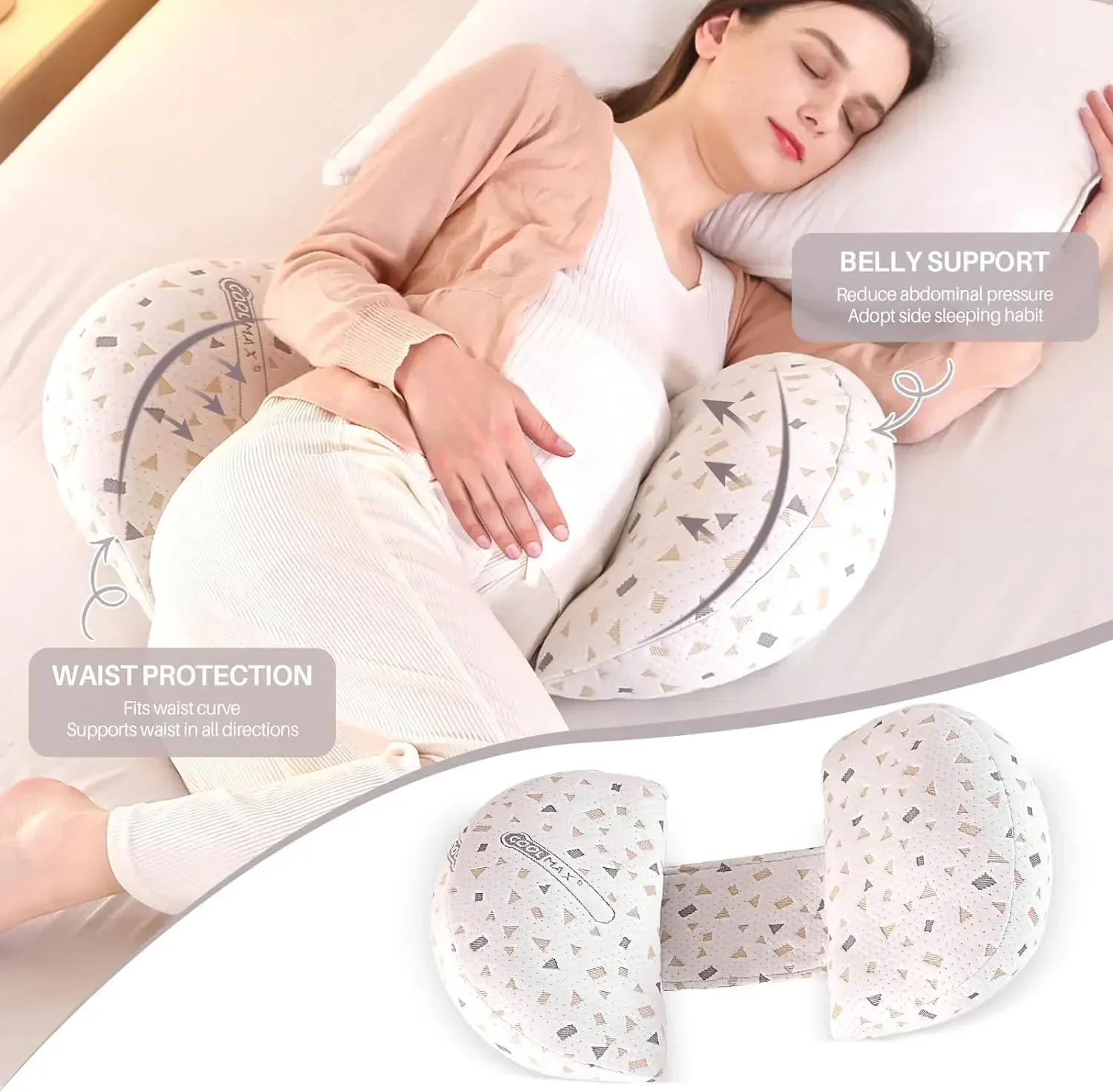 

U shape Maternity Pillows Pregnancy Body Pillow Pregnant Women Side Sleepers Bedding Pillows Dropshipping