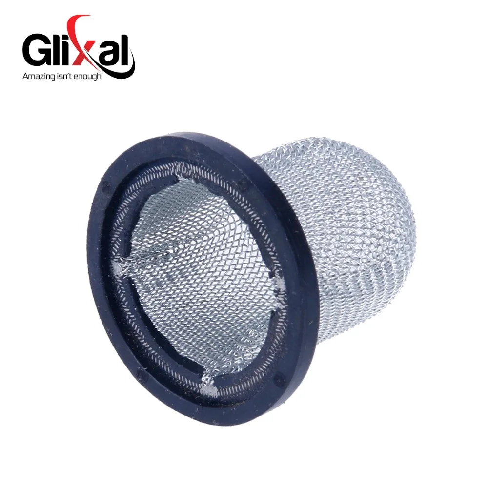 Glixal GY6 49cc 50cc 125cc 150cc Oil Filter Drain Plug Set for 139QMB 152QMI 157QMJ Chinese Scooter Moped ATV Engine