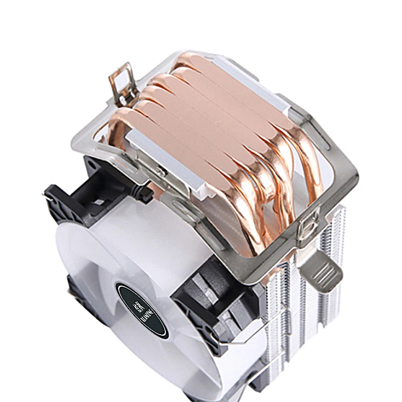 CPU Radiator PC Cooler 2/4/6 Heat Pipe Cooling 90mm Fan For Installing LGA115x 1200 2011 x79 x99 E5 2066 1700 2099 i3 i5 i7 AMD