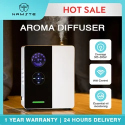 NAMSTE-difusor de aceites esenciales para el hogar, difusor de Aroma comercial con cobertura de 500m, WiFi, HVAC, envío gratis