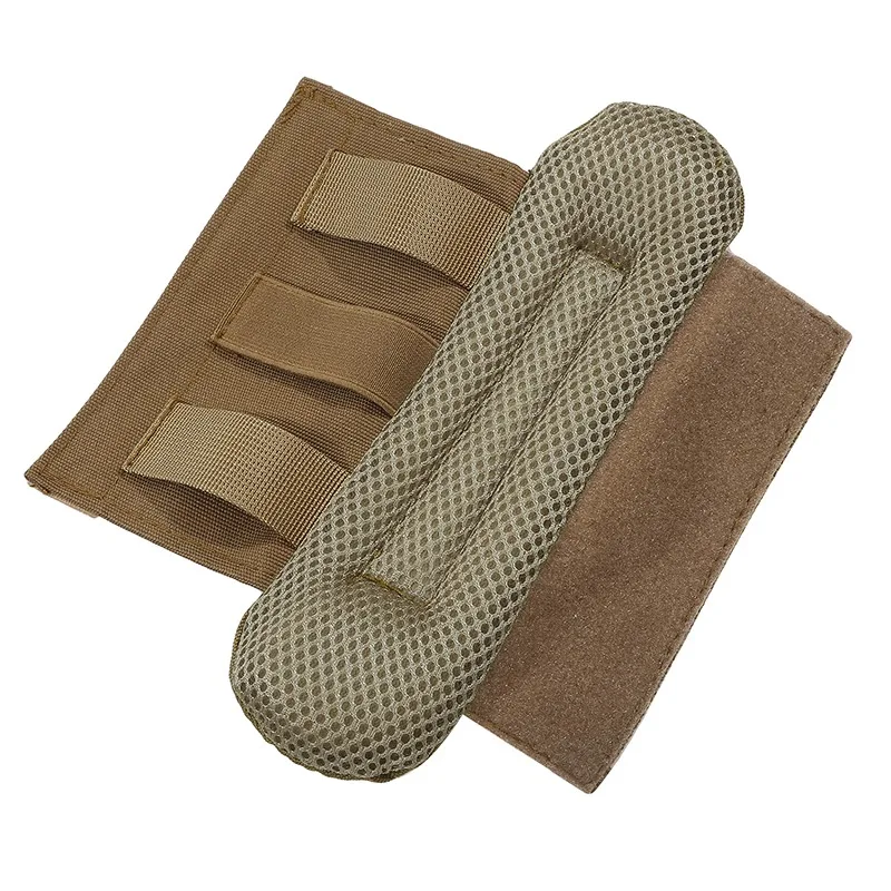 Coussinets de sangle de chasse en nylon émaillé, coussinets de protection en maille, coussin confortable, accessoires de sac à dos de randonnée, FCPC, JPC, 2 pièces