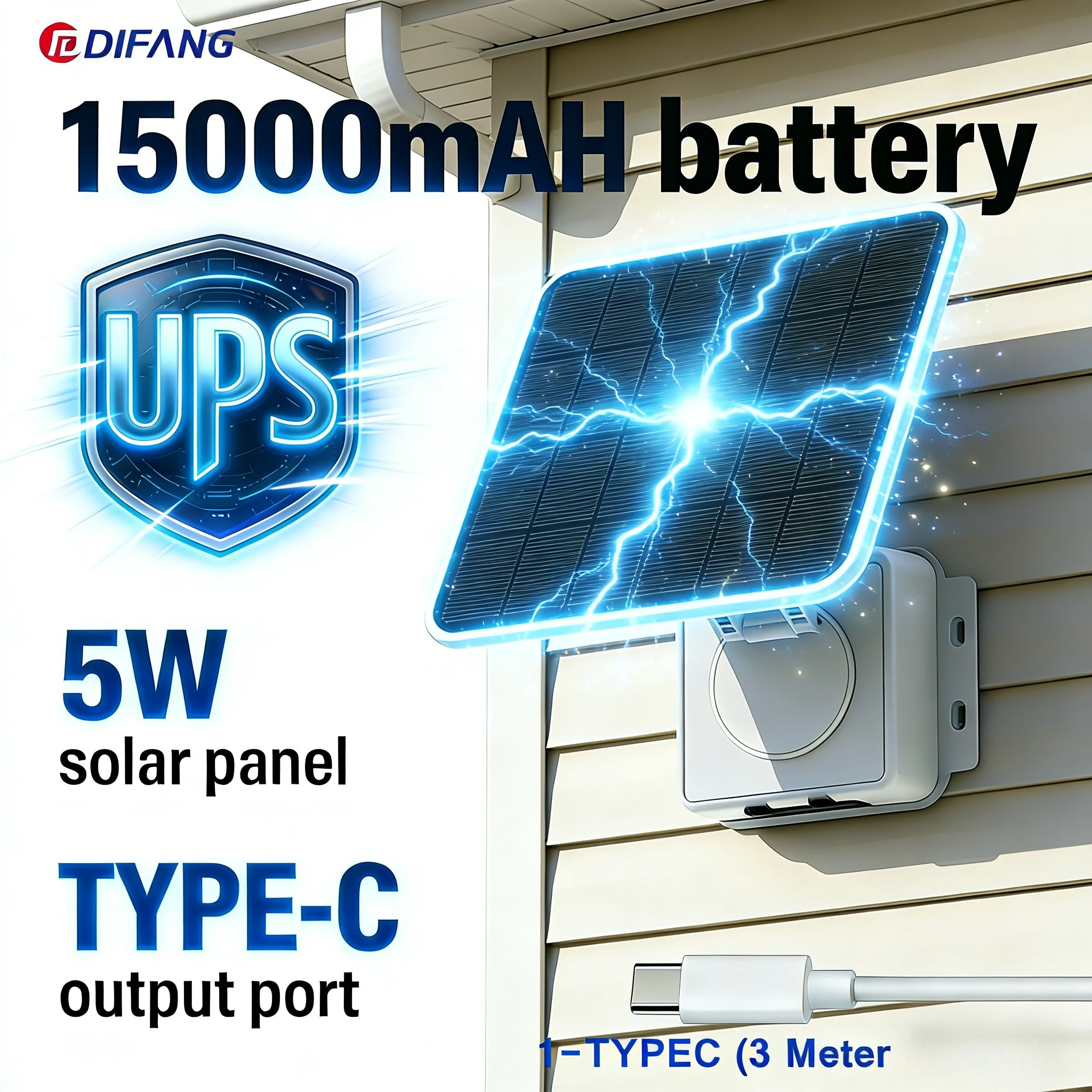15000Mah Solar Batt…