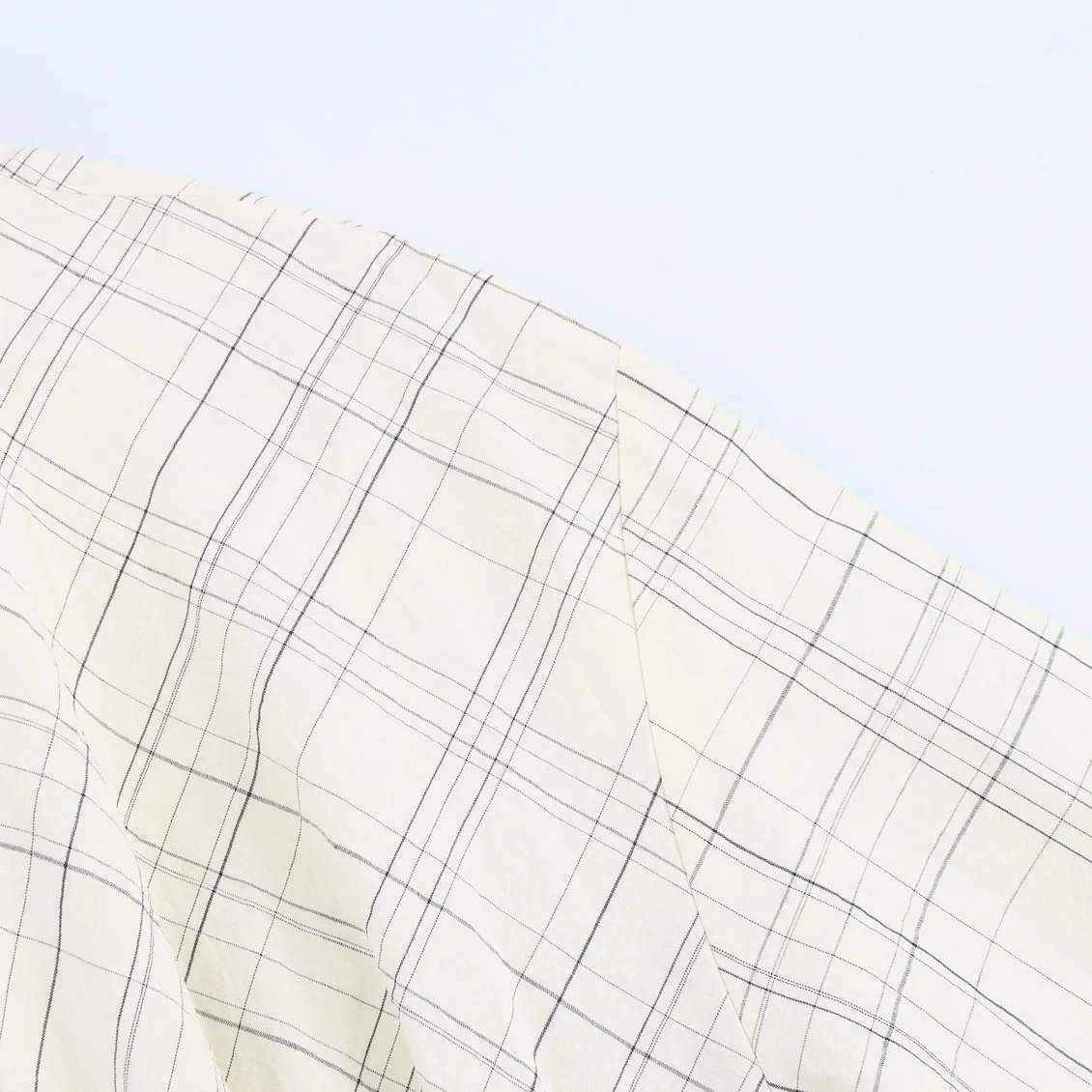 ZBZA printemps nouveau femmes Faion Plaid pilote Sle irt Jaet coupe ample longue Sve rond Ne Polyester décontracté irt