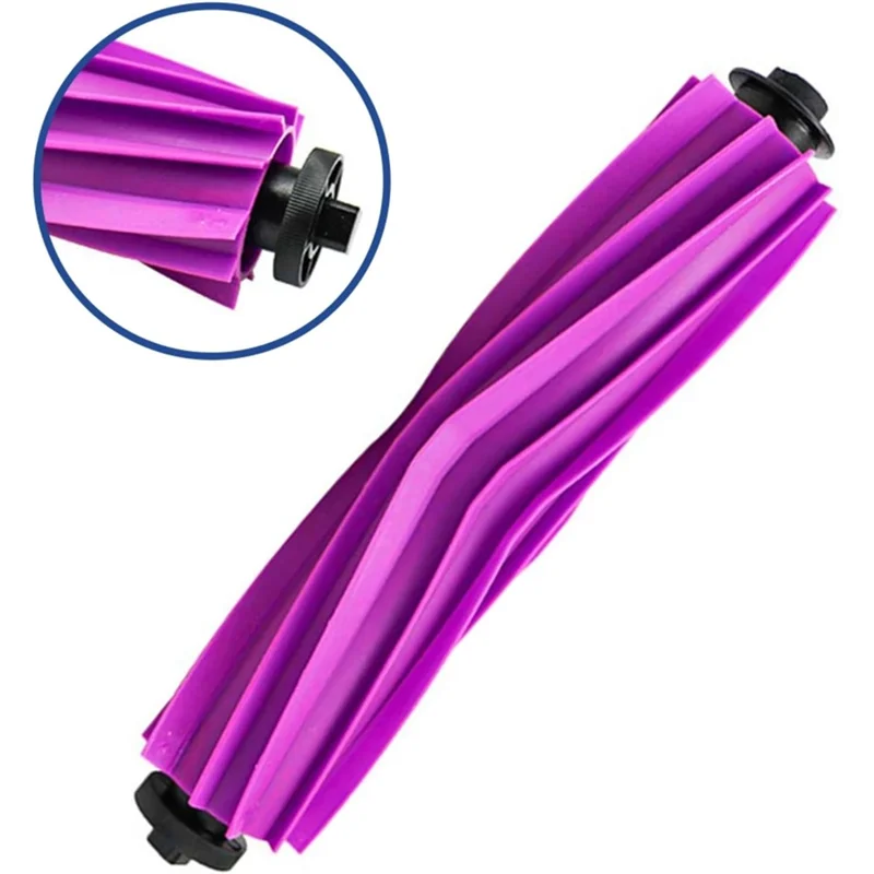 

ABUS-2PCS Vacuum Main Brush Replace Foreureka J20/ Midea W20 W20pro Vacuum Cleaner Spare Parts