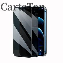 100d anti espião vidro temperado para iphone 14 13 12 mini 11 pro xs max x xr protetor de tela de privacidade iphone 7 8 6 plus se 2020 filme