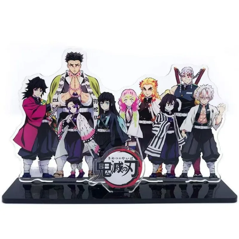 

Demon Slayer Acrylic Ornaments Kamado Tanjirou Tomioka Giyuu Anime Figure Car Desk Decoration Models Children Toy Birthday Gifts