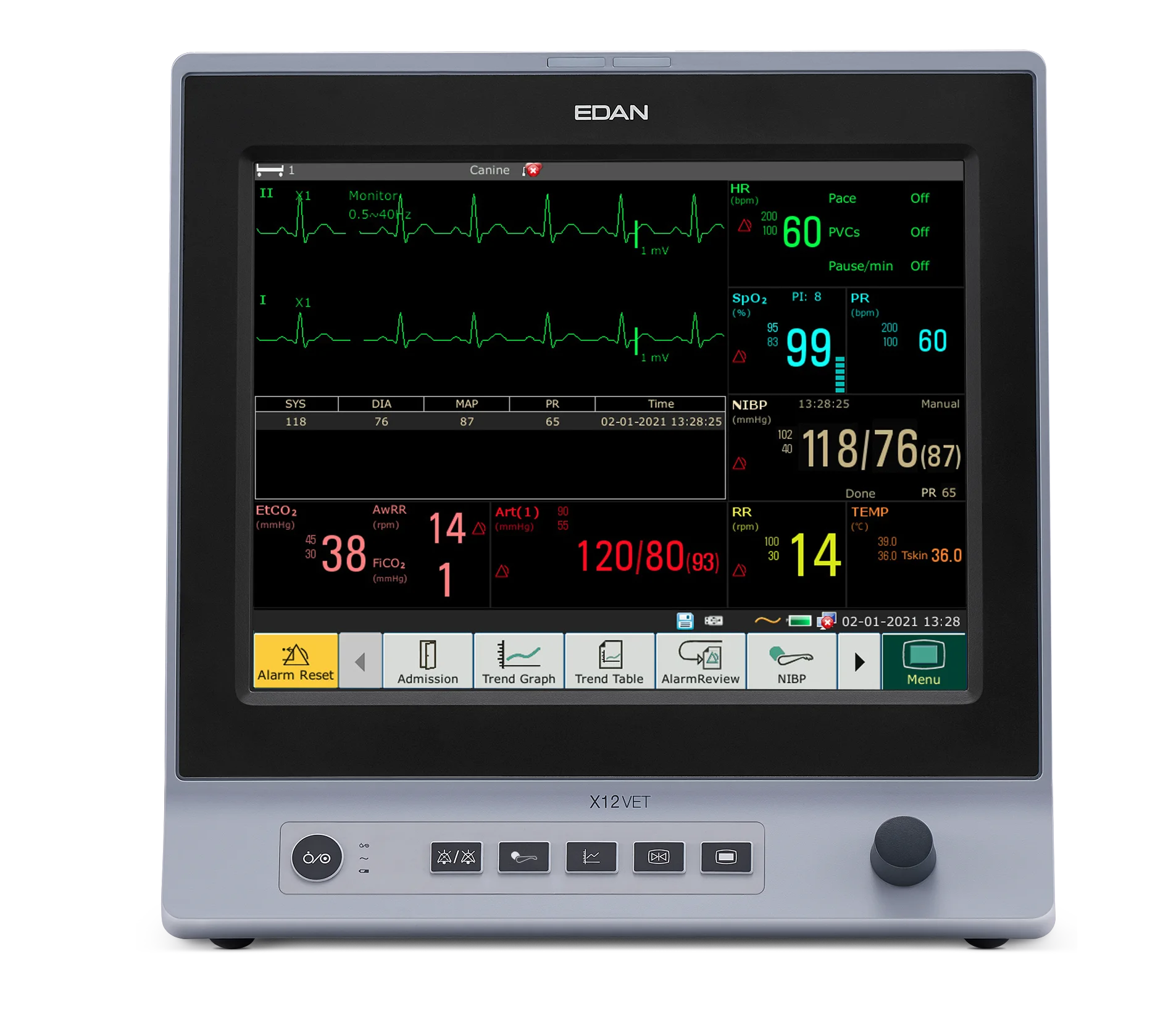 

Veterinary 12.1 Inch Touch Screen Vital X12Vet