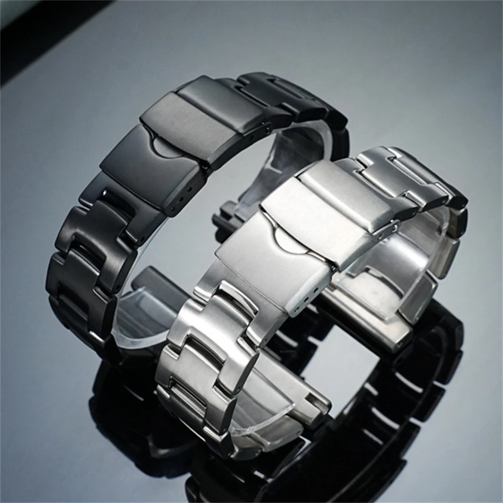 

Metal strap for mountaineering watch PRG-600 / 650Y PRW-6600YB modified titanium alloy watch band accessories