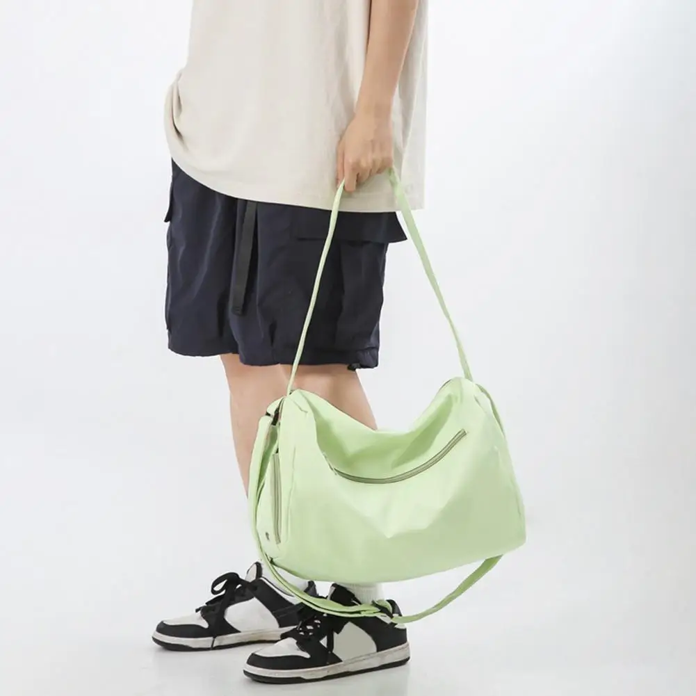 Gym Bag Men Women Duffle Bag with Shoe Compartment Crossbody Waterproof Weekender Bag for Travel Gym Weekend Overnight