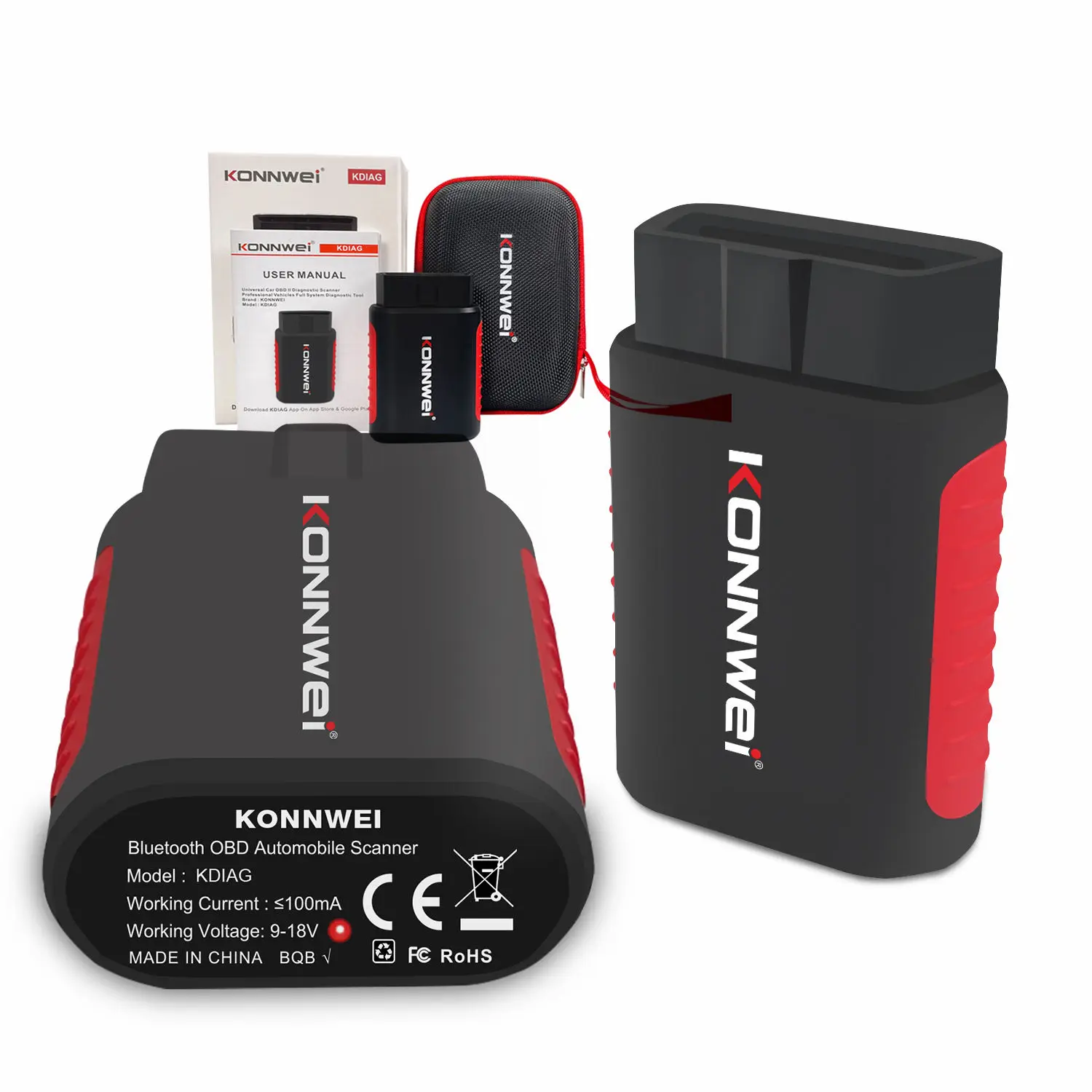 

KONNWEI KDIAG MINI Полная система автоматического сканера Сброс SAS EPB Сервис ECU Программатор OBD OBD2 Автомобильные диагностические инструменты