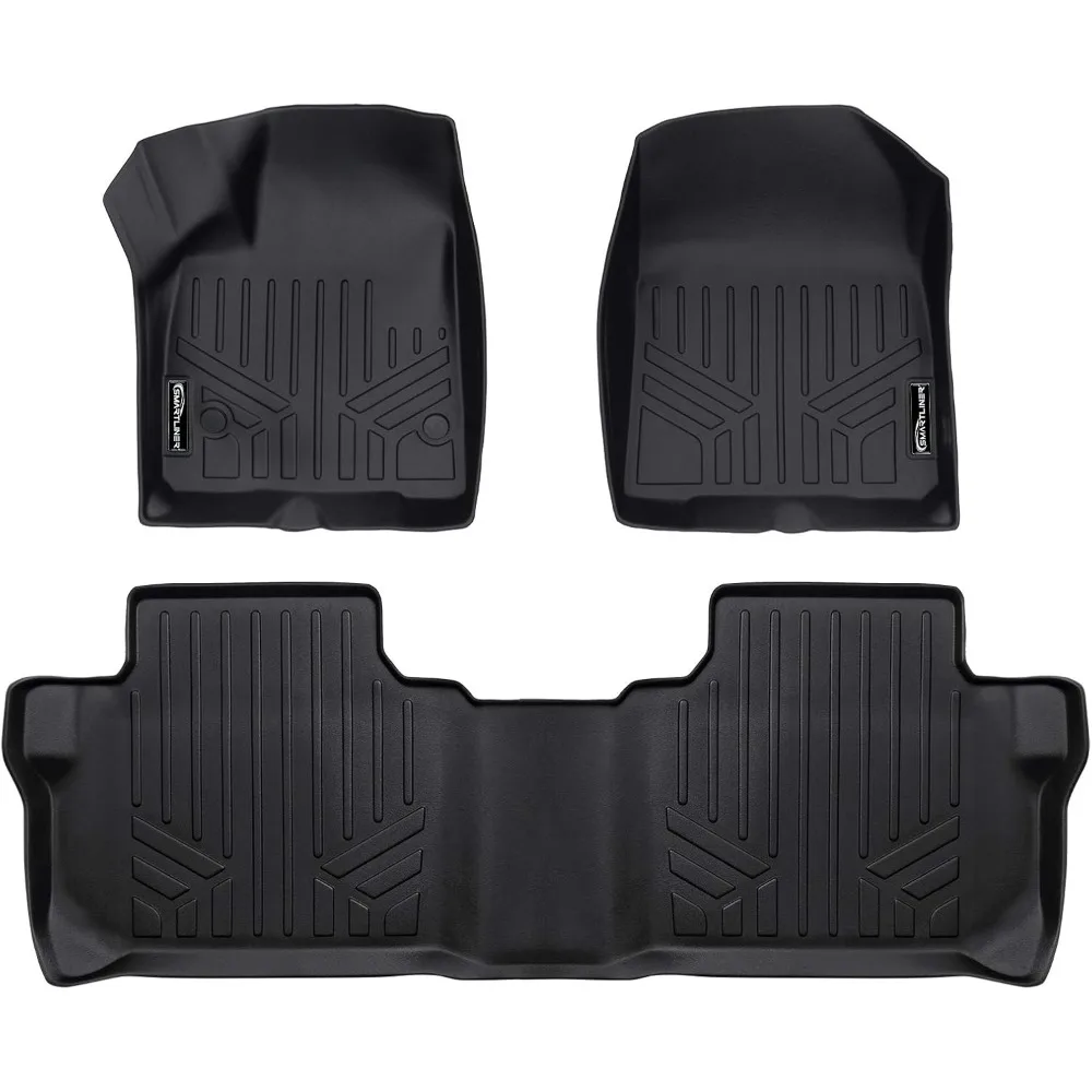 

MAXLINER Custom Fit Floor Mats 2 Row Liner Set Black Compatible with 2019-2022 Chevrolet Blazer